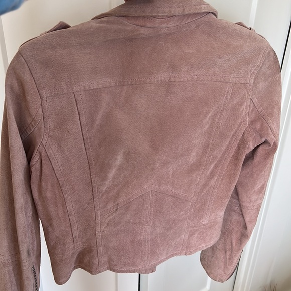 SL8 Blanknyc Suede Leather Moto Jacket - Picture 4 of 4
